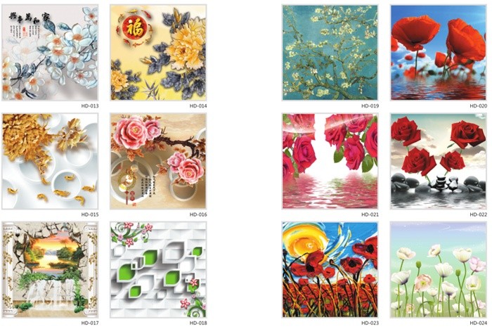 New design single Digital print blackout 3D roller blinds fabric