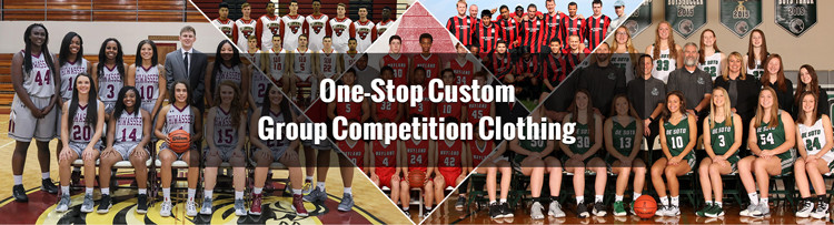 Shirts Competition Clothing Custom Logo Printable Polyester Spandex Fabric Material