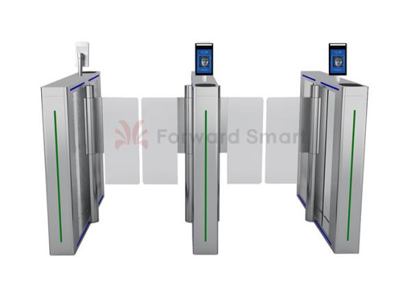 Quality Outdoor Counter Fingerprint Rfid Barcode Speed Gate Turnstile for sale