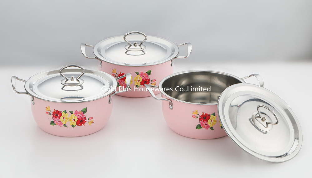 16cm Stainless Steel Cooking Pot Non Stick Sauce Pan For Home Kitchen