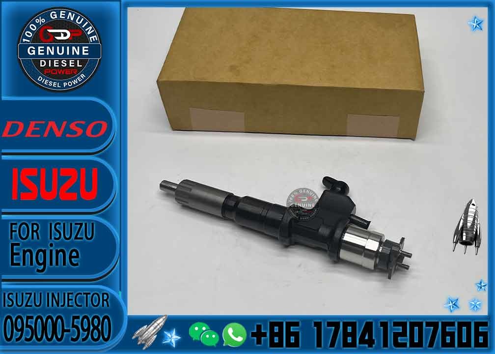 Common Rail Injector Diesel Fuel Injector 095000-5980 095000-5516 095000-5517 095000-5513 for KOMATSU