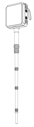 1km 2km Range Handheld Drone Jammer Easy Operate Drone Jamming Device
