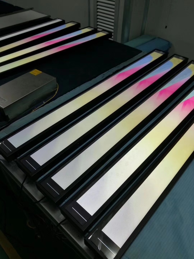 Custom 19.1inch Touch Ultra Wide Lcd Display Wifi Shelf Edge Display Supermarket Advertising