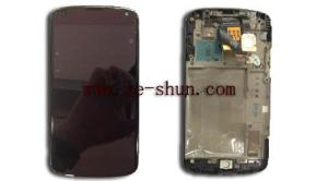 China Black Cell Phone LCD Screen Replacement for LG E960 Nexus 4 on sale