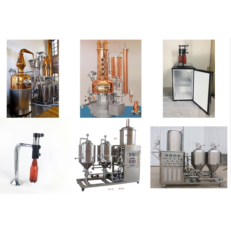 Electric Alcohol Brewing System 50L with 2 Sets of 50L Fermenters Home or Lab Ready