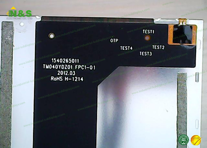 TM040YDZ01 4.0inch Tianma LCD Displays 480(RGB)×800 , WVGA Resolution