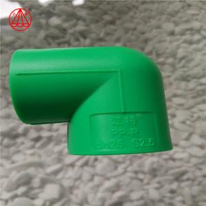 China Customized PPR Plastic 90 Degree Elbow , Male Thread Elbow Heat Resistant on sale