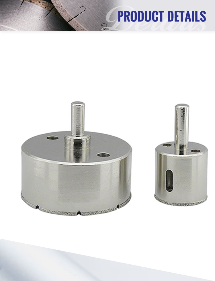Plain Finish D60mm Vacuum Brazed Core Bit for Precise and Drilling in Tough Materials