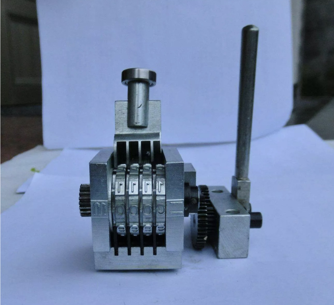 Steel Digital Numbering Machine For Heidelberg Printer