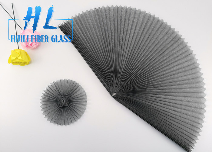 Polyester Plisse Mosquito Screen Mesh Fiberglass Folding Insect Screen