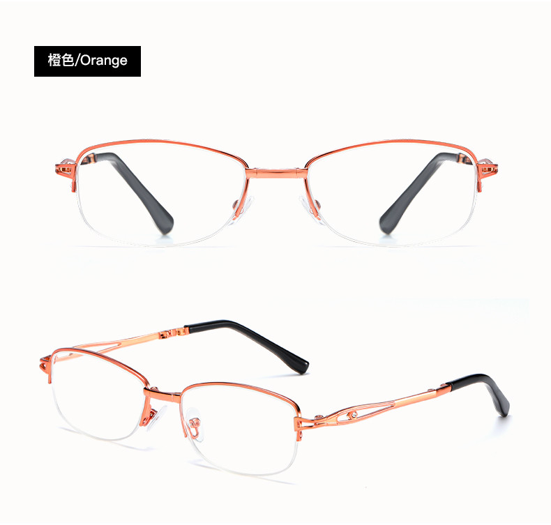Red Classic Fashion Reading Glasses BSCI Folding Reading Glasses Anti Blue