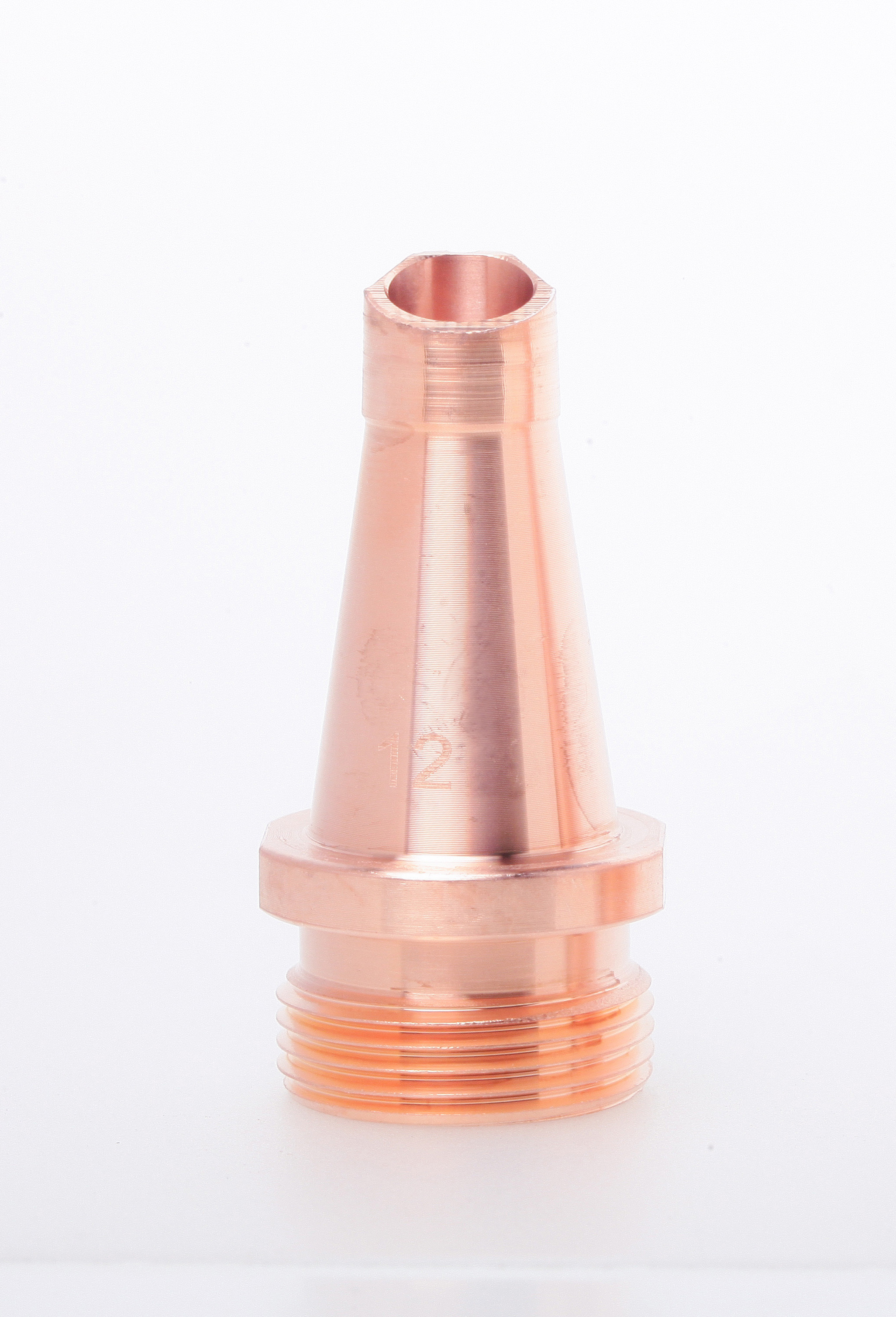 Copper Super Laser Welding Consumables Nozzle For Welding Cutting Head