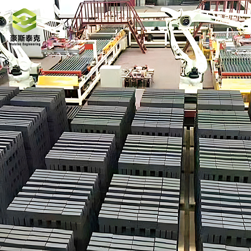 22000-36000 Bricks/Hr Capacity Robot Stacking Machine Brick Extruder Machine