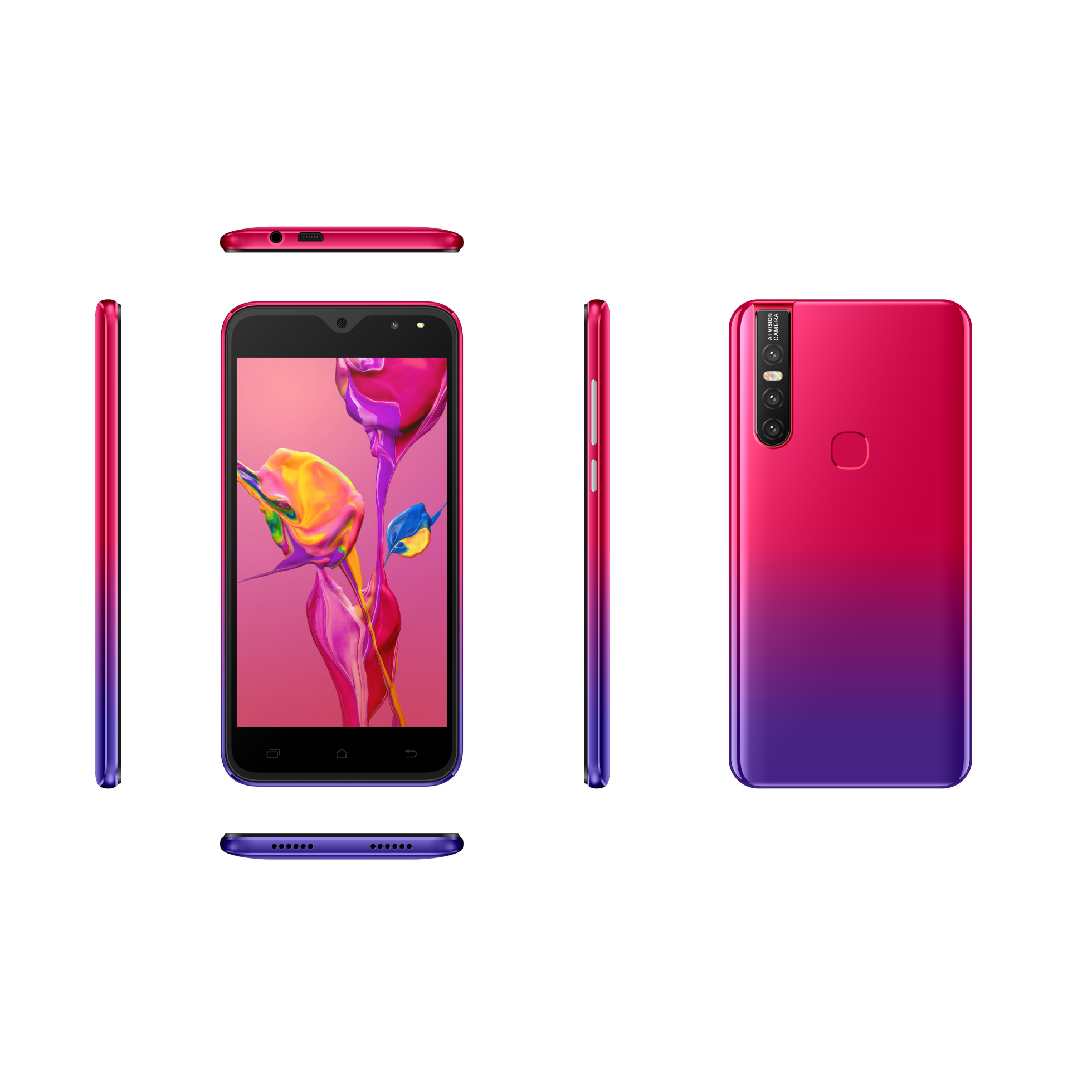 GPS Dual SIM Unlocked Android Smartphone Single Core For Old People