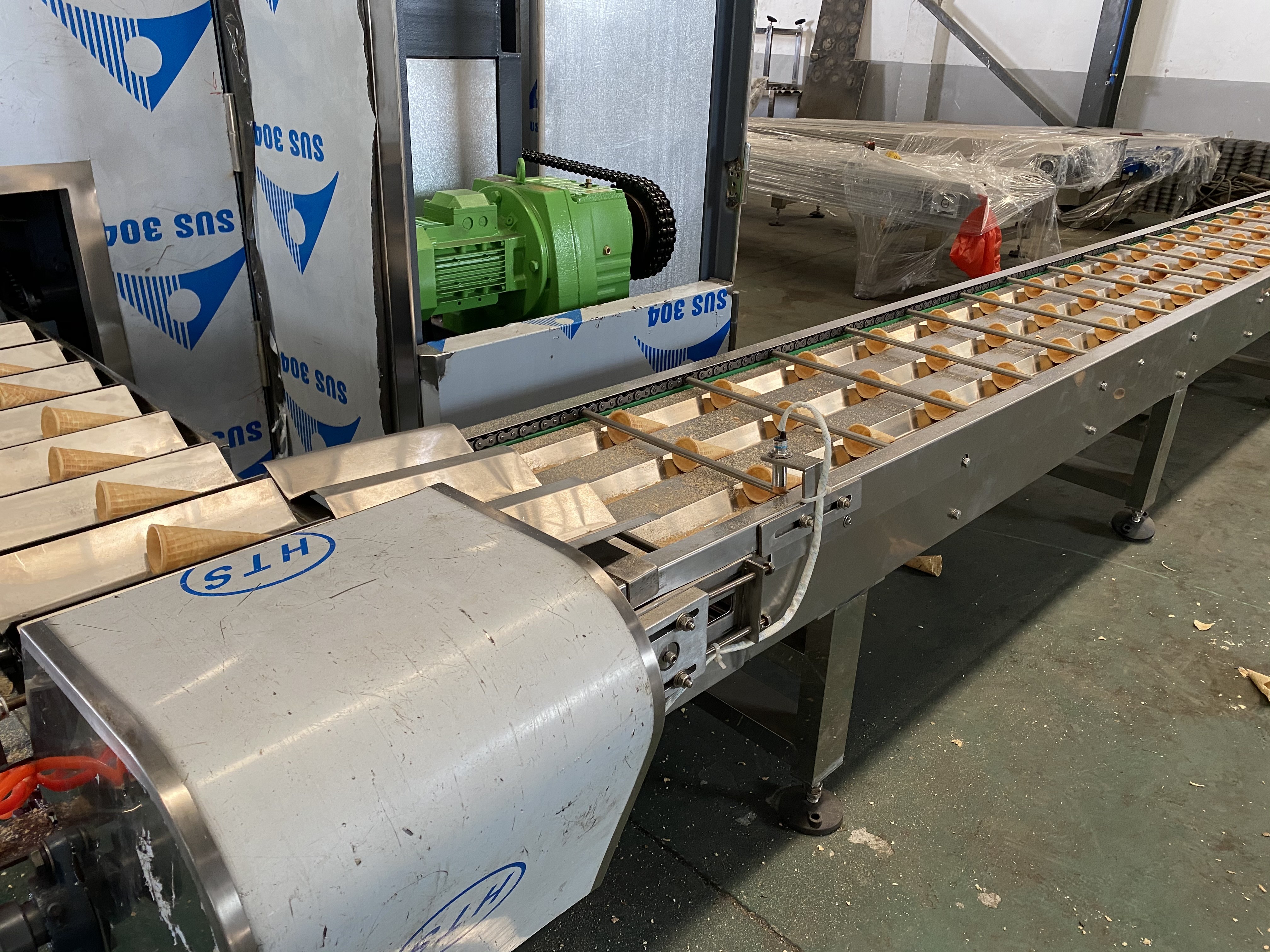 6000pcs/H Automatic Rolled Sugar Cone Making Machine