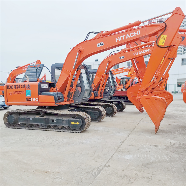 Made In Japan Earth-Moving Machinery 12 Ton Used Hitachi EX120-5 Crawler Excavator
