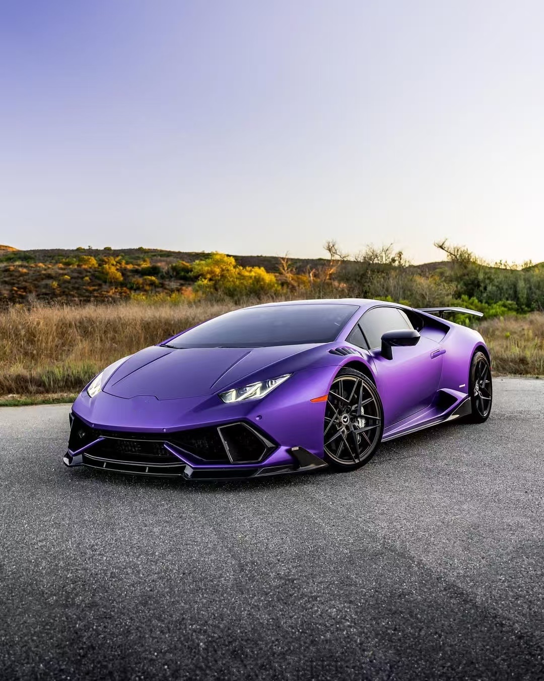 Replace Lamborghini Universal Wide Body Kits LP610 Huracan Evo Body Kit Front Lip Air Intake