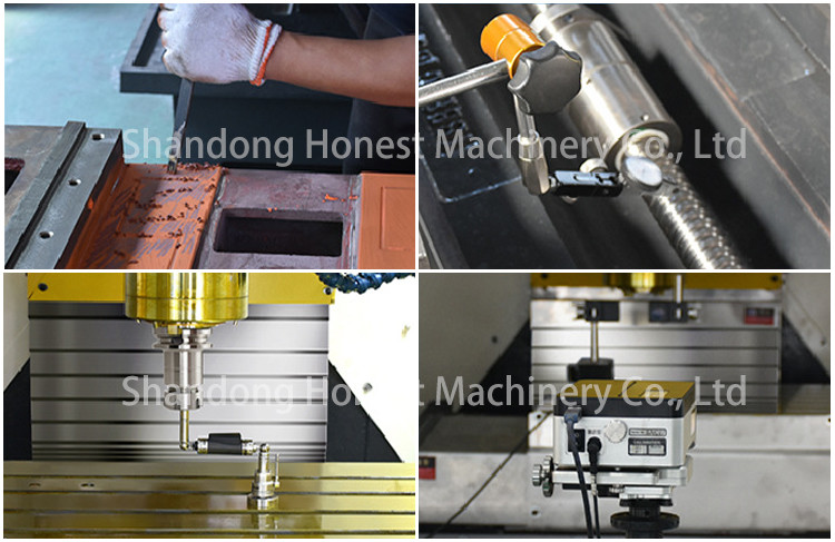 High rigidity heavy cutting hard rail vertical machining center vmc650 cnc milling machine