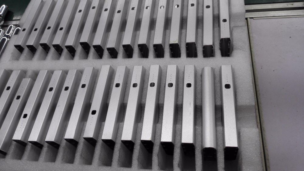Sand Blasted Anodised Aluminium Extrusions Precision Machined Parts For 3C Products