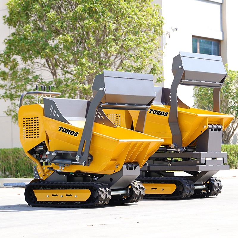 Versatile Small Tracked Dumper Engine Fuel Capacity 5.3l For Light Construction