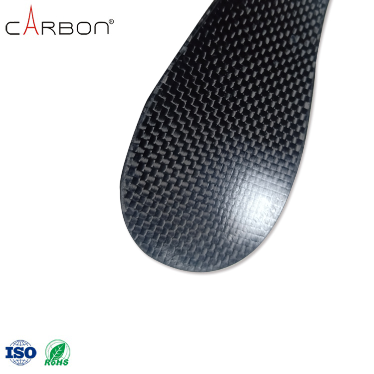 Customized Logo Carbon Fiber Insole for Flat Feet Heat Moldable High Arch Foot Support