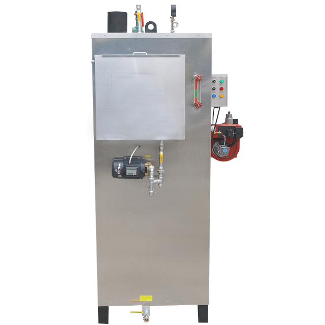 Vertical 300kg/H Gas Fired Steam Boiler generator High Pressure 0.7 Mpa