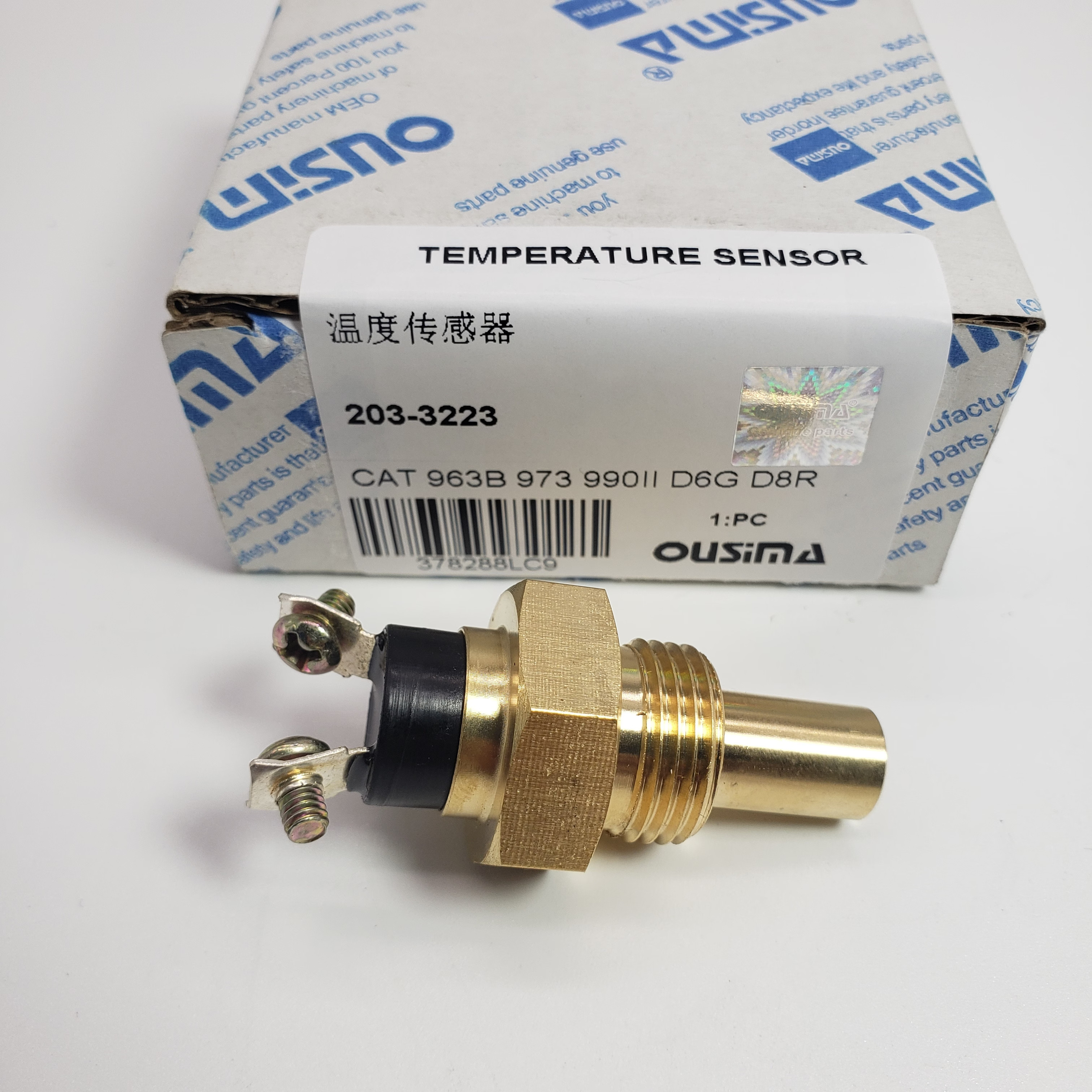 203-3223 2033223 Temperature Sensor For CAT 844 963B 973 D6G