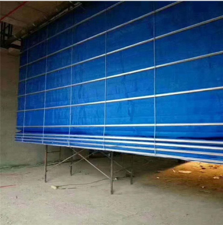 Antacid 3H PVC Fire Resistant Roller Shutters Inorganic Fabric