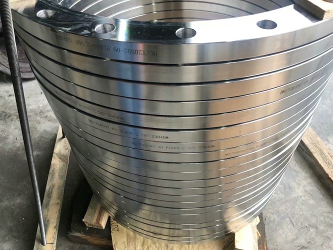 Copper-Nickel Flanges, ASTM B151 Uns C70600 C71500, Cu-Ni 90/10 Flange SOFF 18'' Size 1/2'-24'