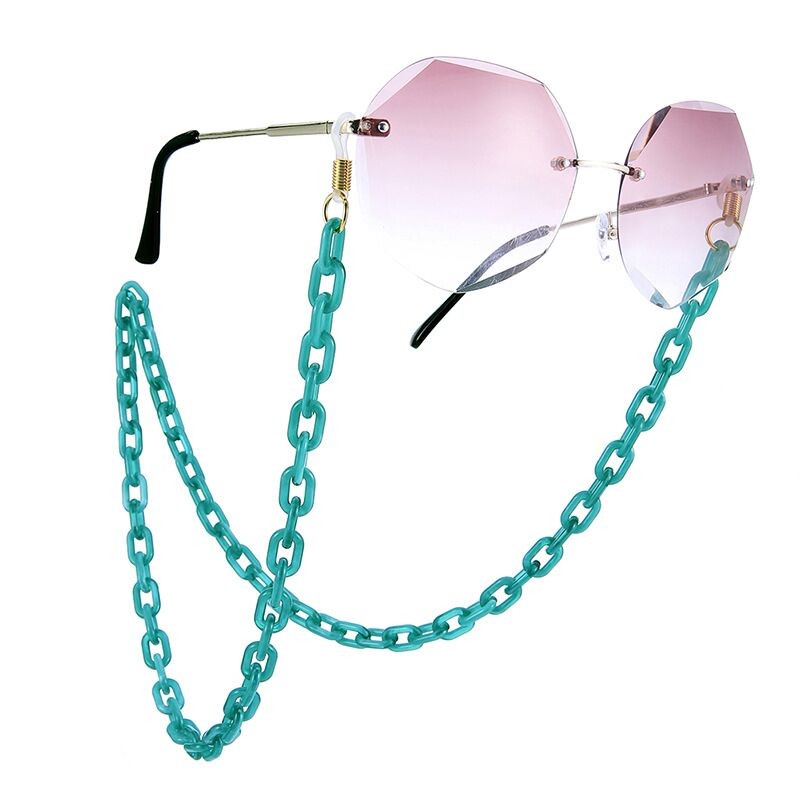 Hot sale gold chains for maskes masking chain acrylic pearl designer masking necklace