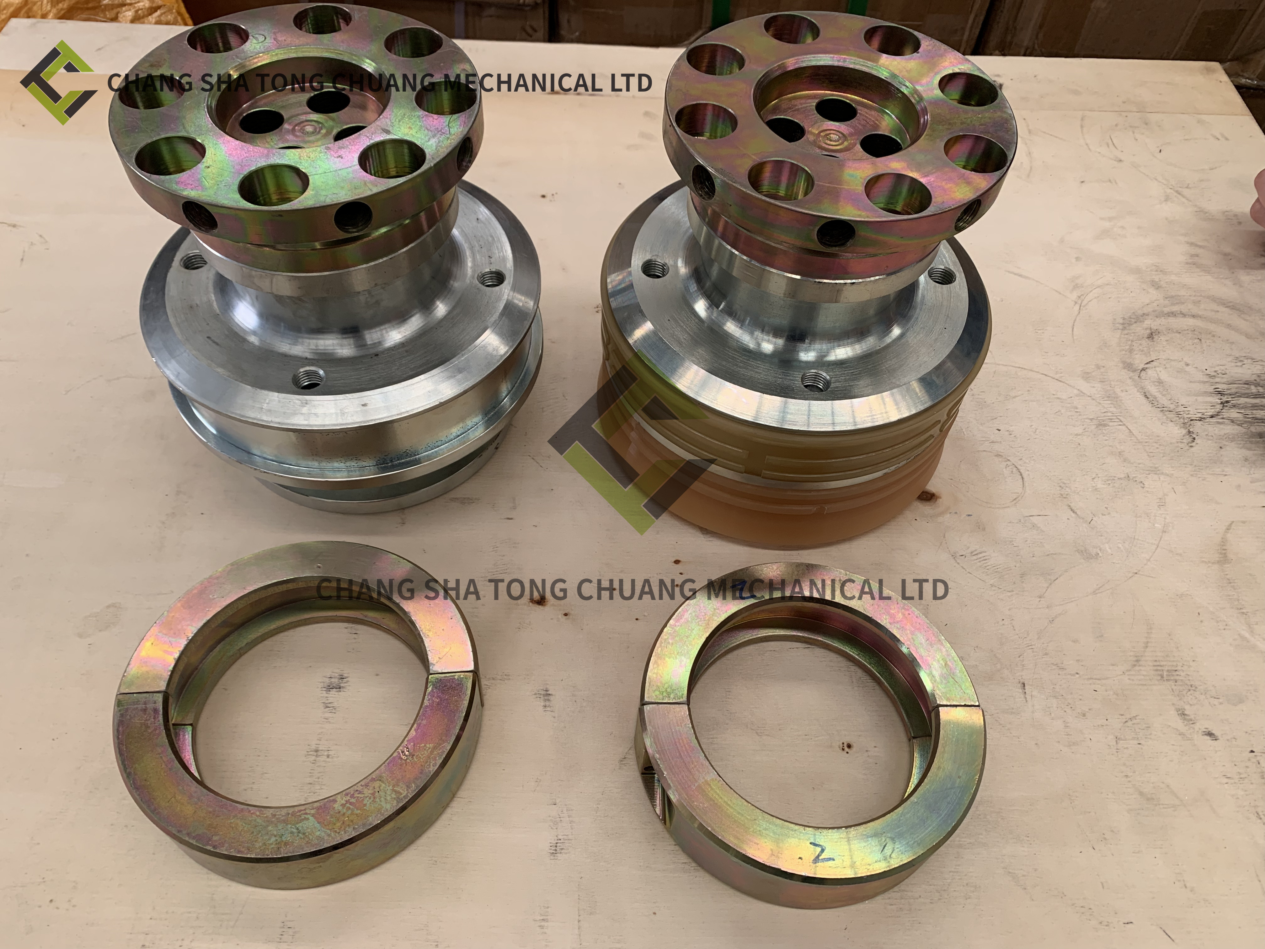 Zoomlion Spare Parts For Concrete Pump Truck Concrete Piston Assembly 001796901C0000000
