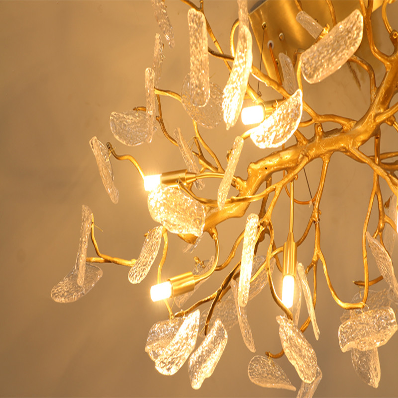 Metal / Wood / Glass / Fabric Custom Pendant Light With E27 / E26 / B22 Lamp Holder