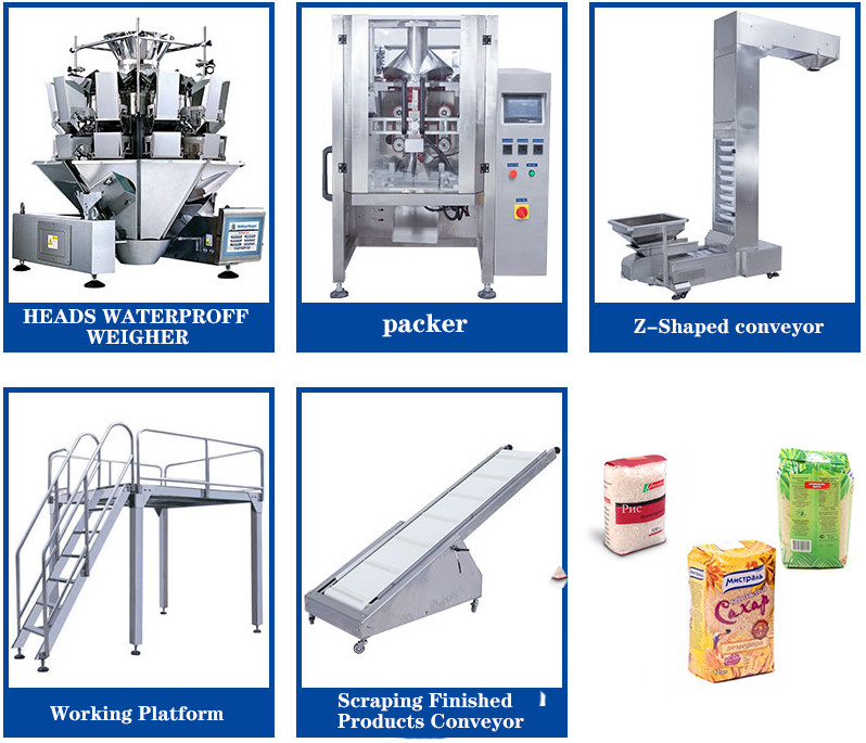 Commercial Food Vertical Packaging Machine For Snack / Coffee Bean / Tea