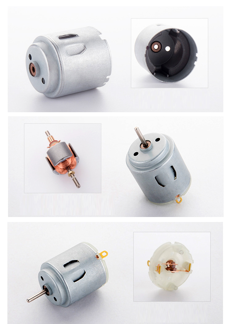 Faradyi Customized Enclosed 25g 5v 6v12v 260 Electric Engine Car Brushless Bldc Dc Motor For Electric Bicycle Home Appliance