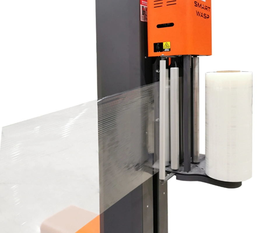 8HP Automatic Carton Packing Machine Winding Roll LLDPE Film Pallet Wrapping Machine