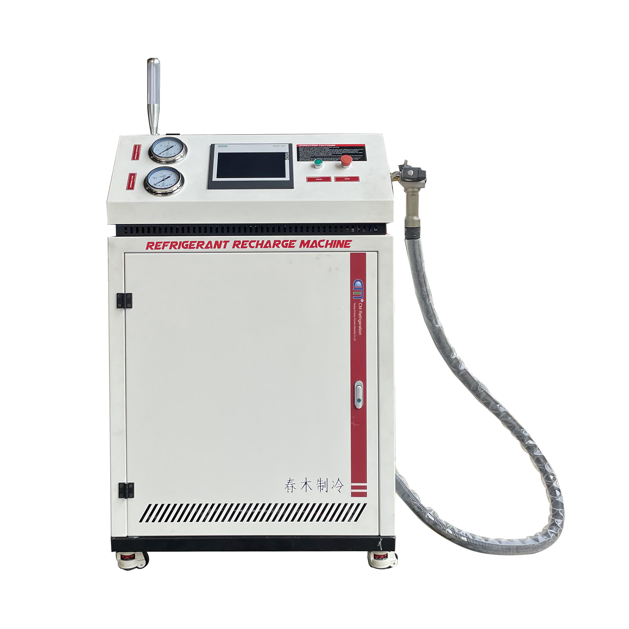 ac refrigerant recovery vapor pump explosion proof ISO tank recovery charging machine gas charging equipment