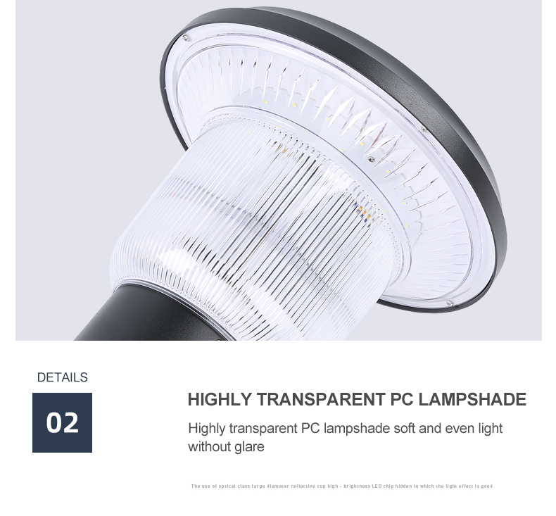 10w 15w 20w Solar Powered IP65 Wall Mounted Led Wall Lamp Outdoor Park Solar Light