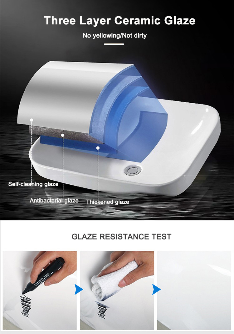 Irregular Diamond Counter Top Bathroom Sink 70cm CUPC Vessel Style