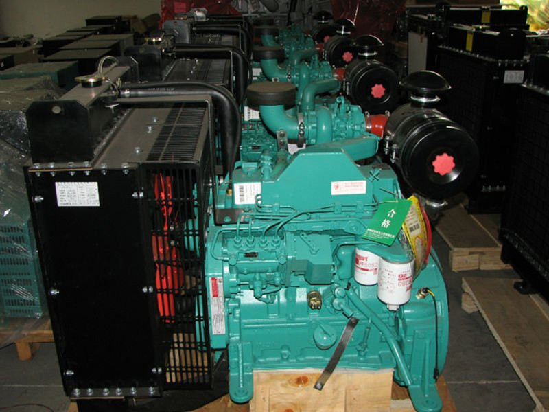 250kva 200kw Silent Power Generator , Cummins Industrial Generator H Insulation Degree