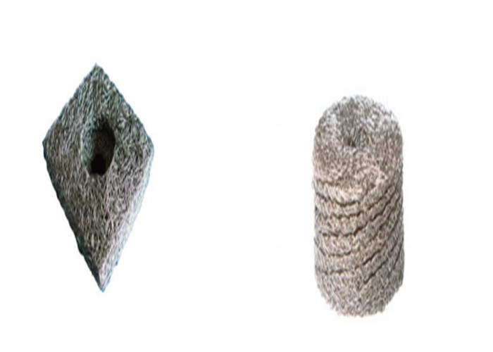 3cm 304SS Silencer Knitted Wire Mesh Gasket / Heat Shield Gasket