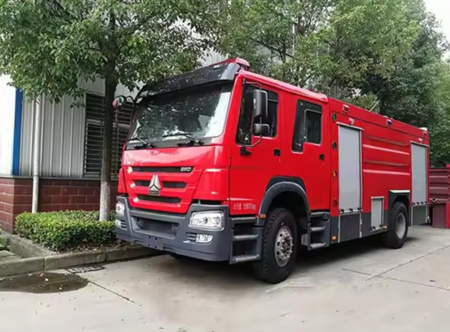 Euro 3-Euro 6 Fire Truck With Versatility And Adaptability For Different Fire Types And Rescue Need