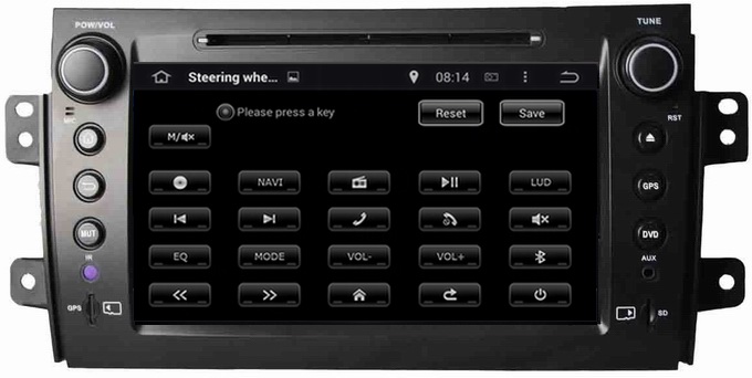Ouchuangbo Auto Stereo DVD Multimedia Kit for Suzuki SX4 2006-2012 Android 4.4 GPS Nav Radio Player OCB-8072D