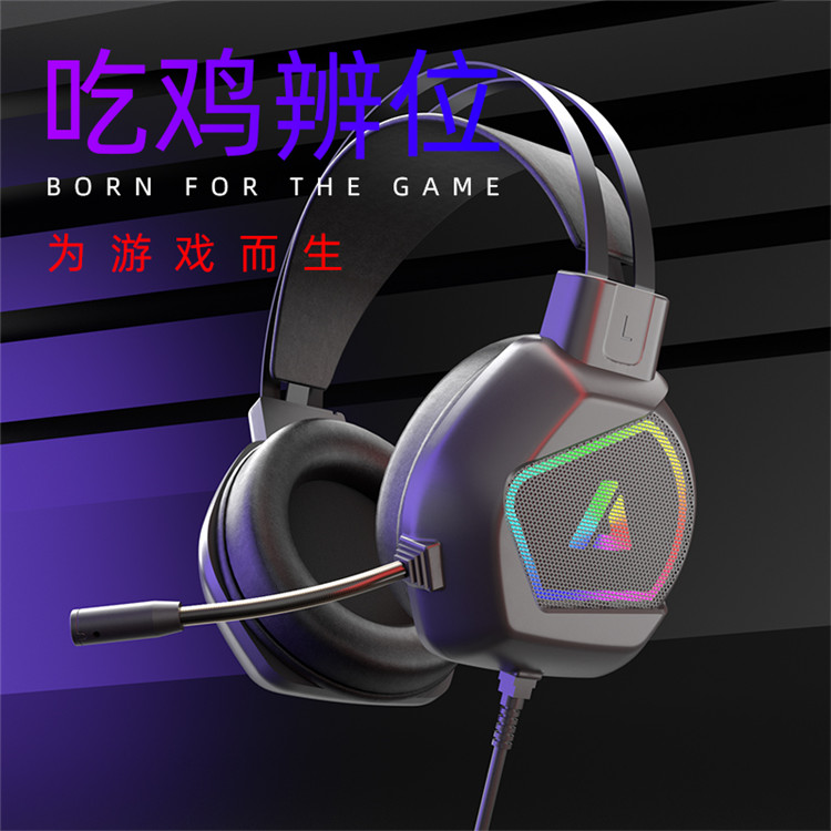 G101 RGB Wireless Headphones Earphones With Microphone Function For Gaming