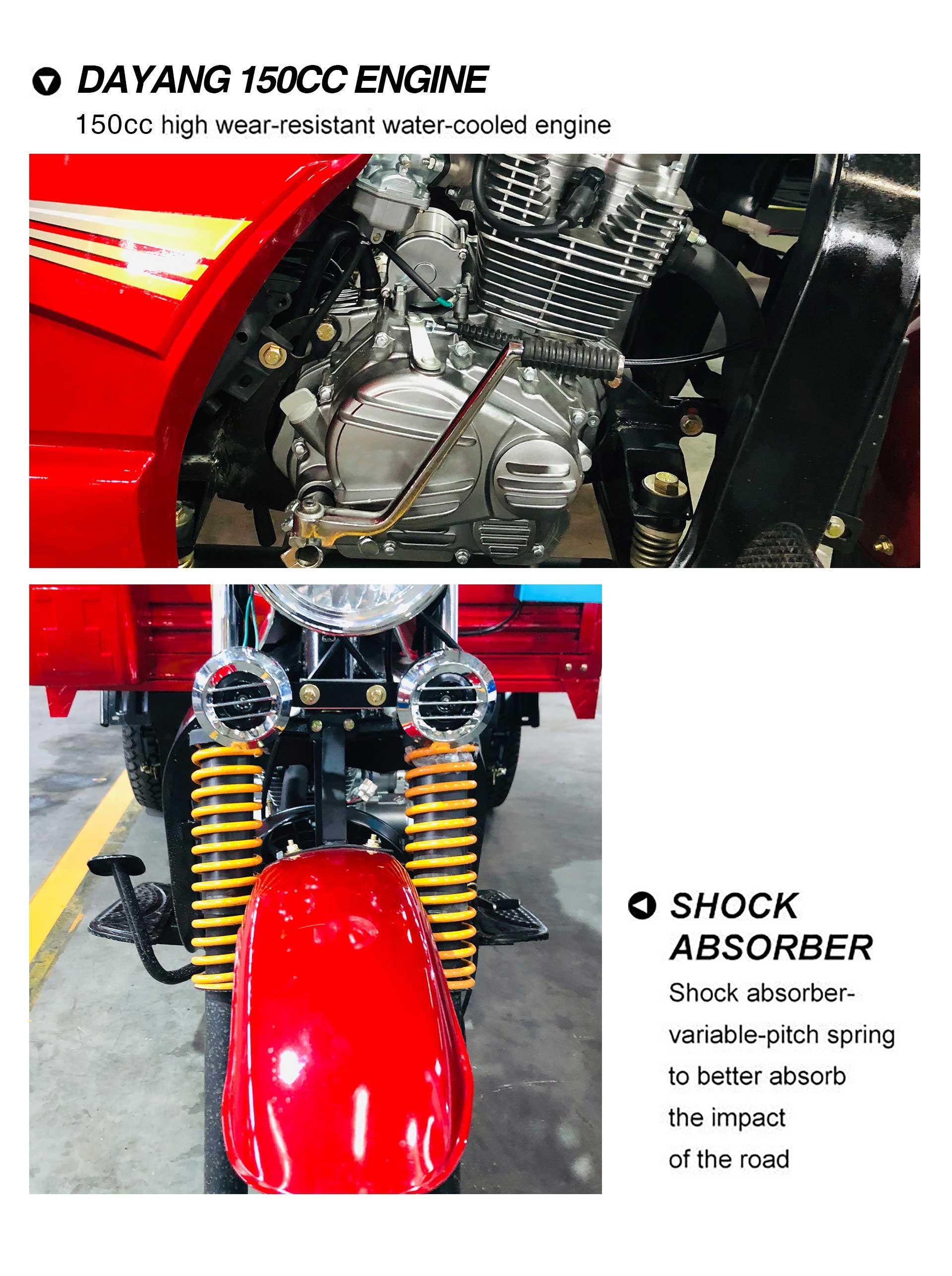 25° DAYANG 2021 Design Motorized Tricycle with 500 kg Storage Capacity in Indonesia
