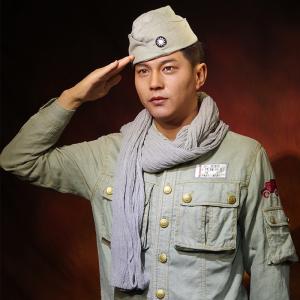 China 74.4 Inches Realistic Wax Figure Clay Sculpting High Simulated Chinese Soldier on sale
