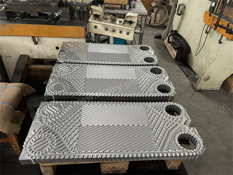 Lightweight PHE Plate Vicarb Plate Heat Exchanger Gaskets Replacement