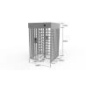 Buy cheap Single Lane SS304 60W Rfid Security Gate from wholesalers