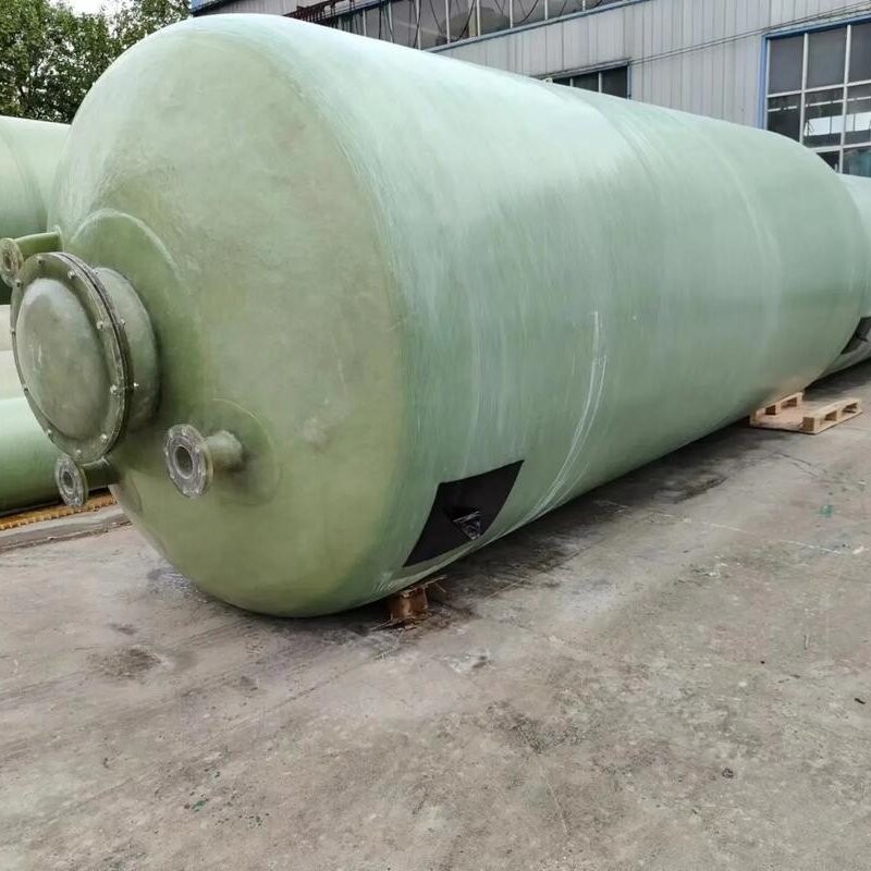Expandable Design Frp Chemical Storage Tank With Core Components