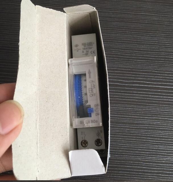 Free Shipping SUL180a 15 Minutes Programmable Din Rail Mechanical Timer