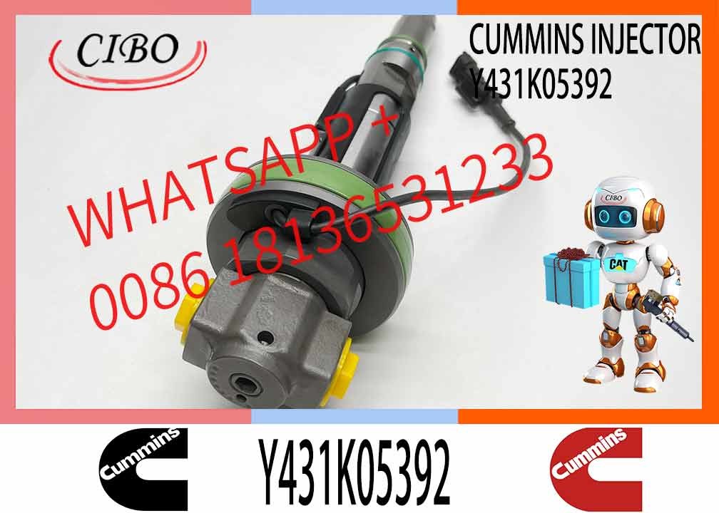 Fuel Injector 2867147 Y431K05392 For Cummins QSK19 QSK38 QSK50 Engine Diesel Engine Spare Parts
